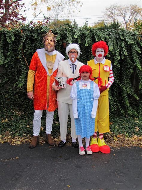 Burger King Colonel Sanders Ronald Mcdonald And Wendy Halloween
