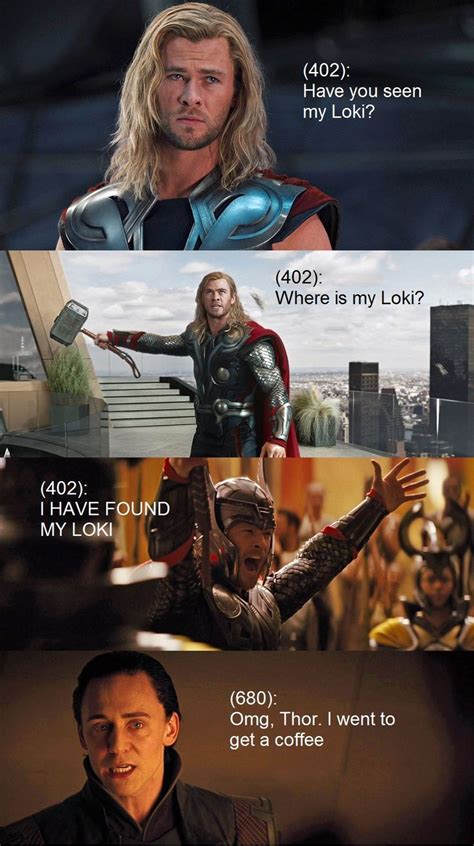 Pin By Hayley12405 On Thorkihiddlesworth Marvel Jokes Marvel Funny