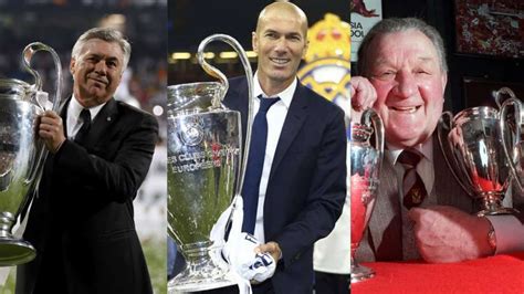 Which 3 Managers Have Won The Most Champions League Titles FirstSportz