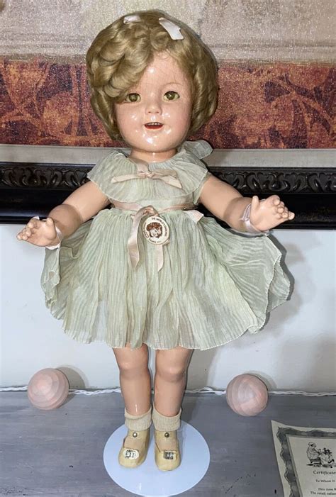 1934 Shirley Temple Composition Doll 22 100 Original Baby Take A Bow