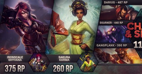 Surrender At 20 New Champion And Skin Sale 111 114
