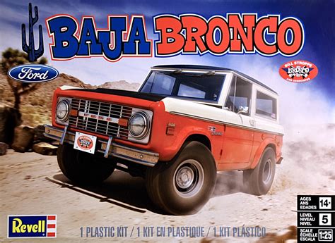 Scale Model News Off Road Racing Style Ford Baja Bronco From Revell
