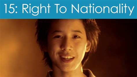 Human Rights Video #15: Right To A Nationality - YouTube
