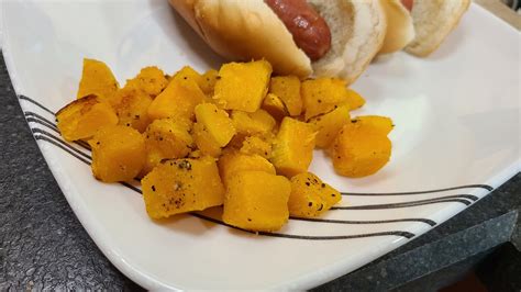 Roasted Butternut Squash Using Frozen Cubes No Getting Off This Train