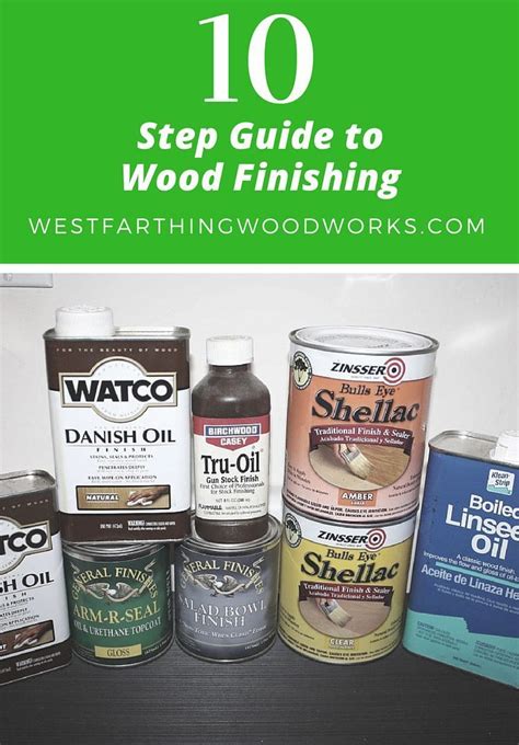 This Is A Great Guide For The Beginning Wood Finisher And Explains The
