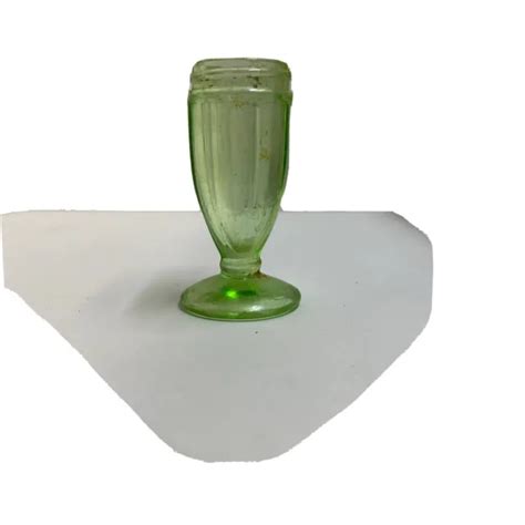 VINTAGE GREEN URANIUM Hazel Atlas Depression Glass Shaker Replacement