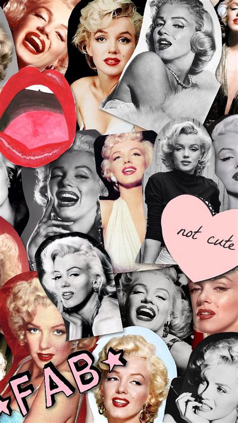 Tumblr Marilyn Monroe Quotes Marilyn Monroe Collage Hd Phone Wallpaper Pxfuel
