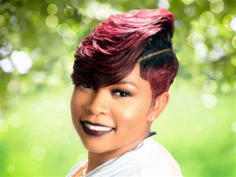 Short And Sassy Hairstyle For Black Women From Amber Mcclain Black