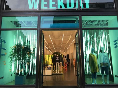 Weekday London Retail Stores Weekday Store Design Graduation Study