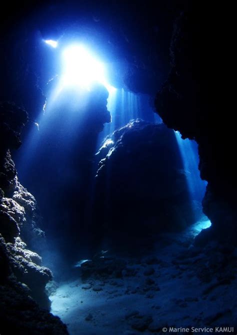 Underwater Cave And Great Sunlight Caves And Cliffs