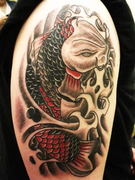 Kirk Edward Nilsen Ii Custom Tattoos Koi Fish