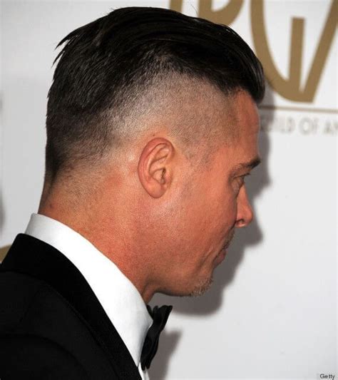 Brad Pitt Fury Hairstyle The Iconic Undercut Guide Hairstyle On