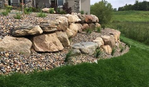 Boulder Retaining Wall Ns Landscapes
