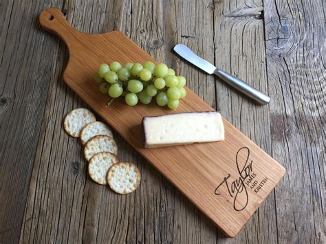 Charcuterie Serving Board Wood Engraved Personalized Etsy