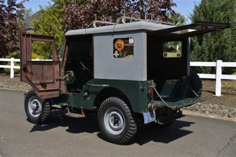 No Reserve 1952 Willys Overland Cj3a Willys Overlanding Classic