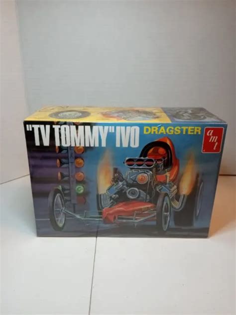 Amt 621 Tv Tommy Ivo Dragster 125 Sealed Rare Race Drag Fuel Rail 52