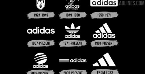 Full Adidas Logo History New Logo From 2022 Footy Headlines
