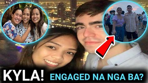 Omg Kyla Atienza Engaged Na Long Time Afam Boyfriend Usap Usapan