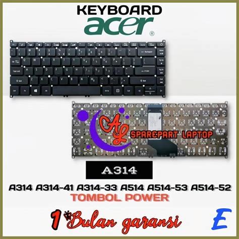 Jual Keyboard Acer Aspire 3 A314 A314 41 A314 21 A314 31 32 33 A514 51k
