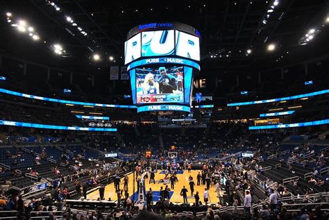 Breakdown Of The Amway Center Seating Chart Orlando Magic