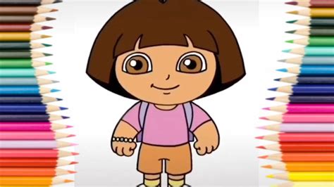 How To Draw Dora Dora Drawing Youtube
