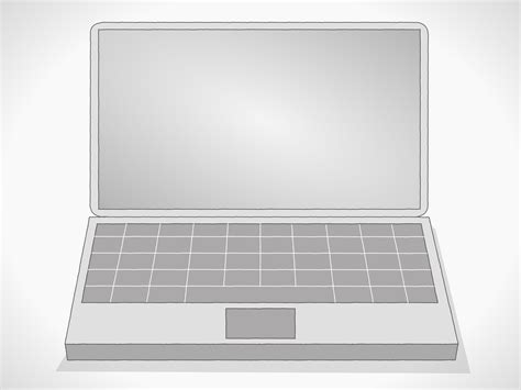 Simple Drawing Of Laptop Bornmodernbaby