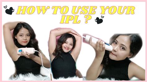 How To Use Ipl Hair Removal At Home On Your Face And Underarm At Home