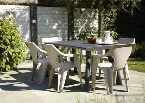 Allibert By Keter Dante Outdoor Dining Table Garden Furniture