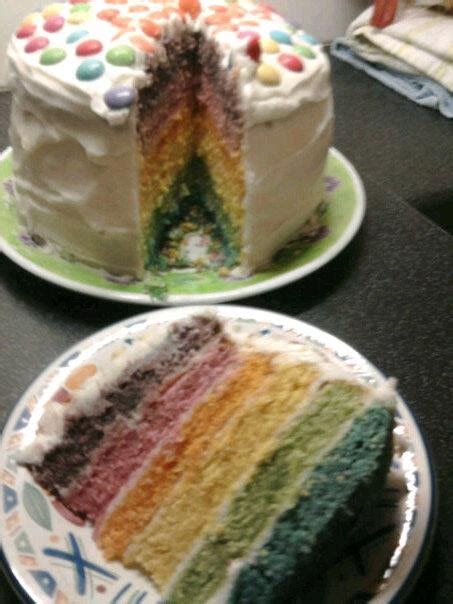Rainbow Cake Instructables