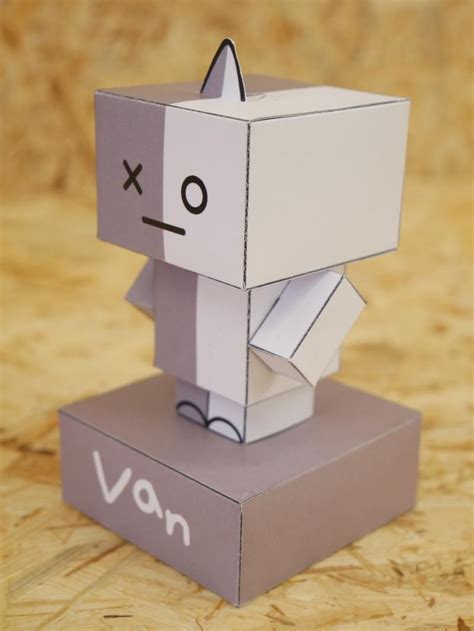 Van Bt21 Cubeecraft By Sugarbee908 On Deviantart Paper Doll Template