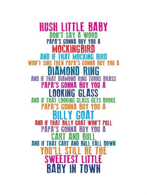 Lullaby For Baby Children Songs Lyrics Nursery Rhymes Lyrics
