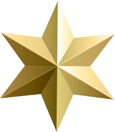 Download Hollywood Clipart Gold Star Transparent Background Png