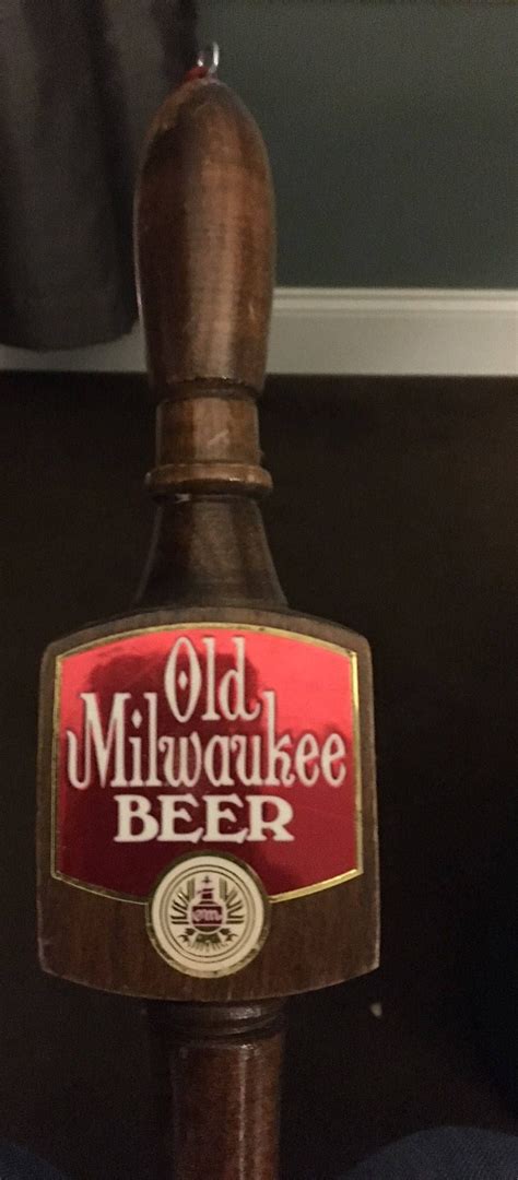 Antique Old Milwaukee Tap Handle Bottle Opener By
