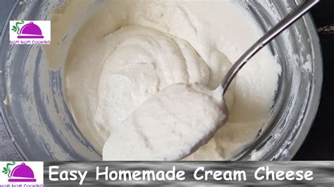 How To Make Cream Cheese At Home Ii Easy Homemade Cream Cheese Recipe
