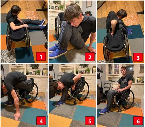 floor to wheelchair transfer techniques