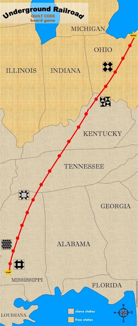 Underground Railroad Map Harriet Tubman Underground Railroad Byway