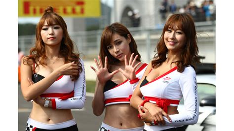 Formel 1 Grid Girls Gp Korea 2011 Auto Motor Und Sport