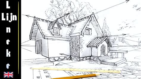 Your best friend knows you want that spot very badly. How to draw a HOUSE Two point perspective for beginners ...