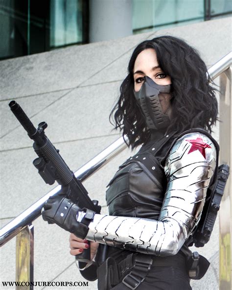 Winter Soldier Cosplay Cosplay Woman Marvel Cosplay