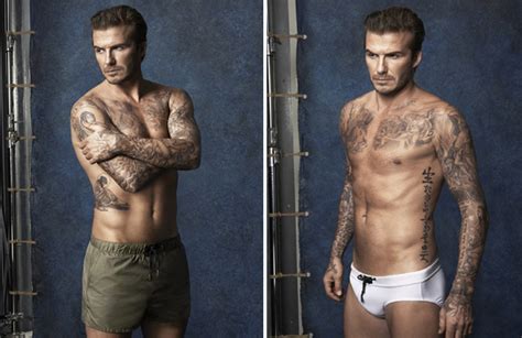 David Beckham Models His First Handm Swimwear Range My Fashion Life