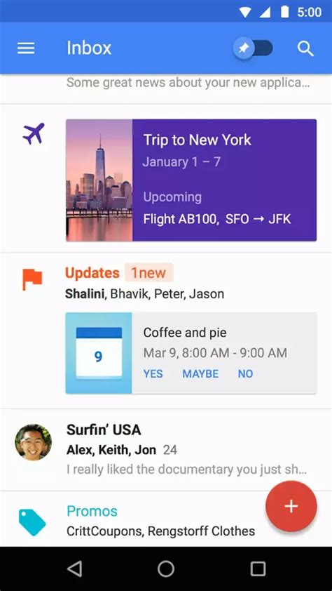 Review Of Inbox By Gmail The Inbox That Works For You