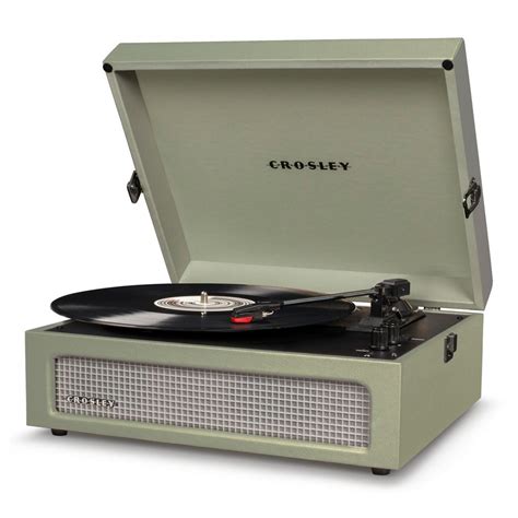 Crosley Voyager Portable Turntable Sage Gear4music