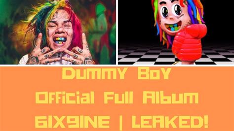 Dummy Boy Official Full Album 6ix9ine Leaked Youtube