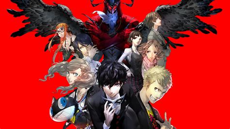 2560x1440 Resolution Anime Character Wallpaper Persona 5 Group Of