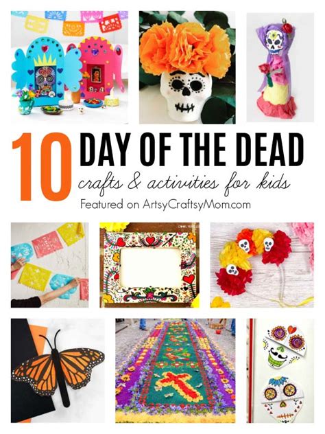 10 Dia De Los Muertos Day Of The Dead Crafts For Kids