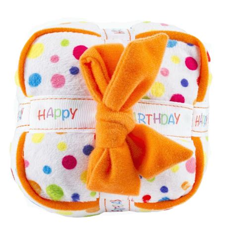 Happy Birthday T Box Dog Toy By Haute Digg Baxterboo