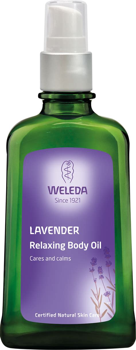 Weleda Lavender Relaxing Body Oil Ml Apotek Hj Rtat