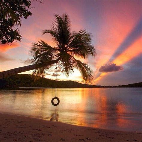British Virgin Islands Sunset In Paradise Photo By