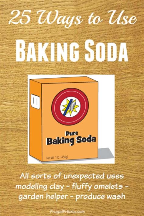 25 Ways To Use Baking Soda Use What You Have