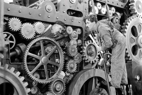 Modern times. a story of industry, of individual enterprise—humanity crusading in the pursuit of happiness. Chaplin: Analysis of Modern Times